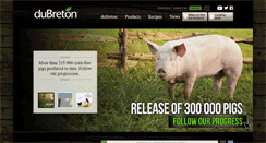Desktop Screenshot of dubreton.com